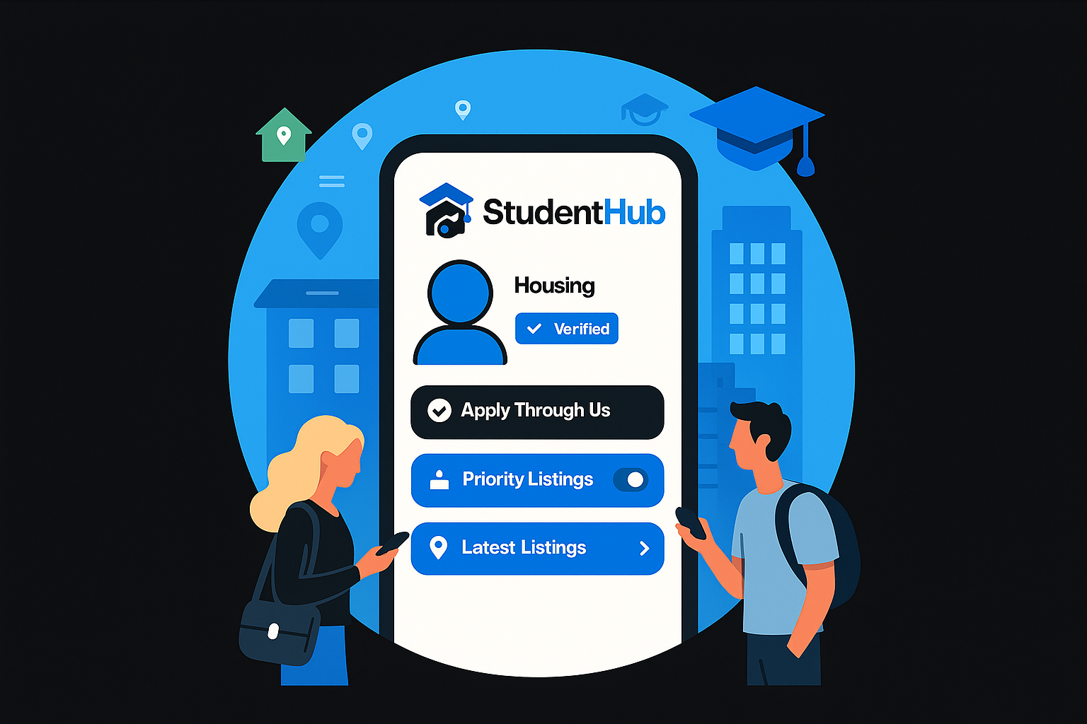 StudentHub | Student Housing, Apartments & Rentals for University Students